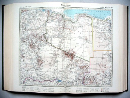 Stielers Hand-Atlas, 1945
80. Nordafrika
Noord-Afrika / North Africa
(1944,11 / III 33)