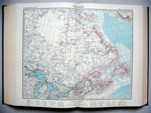 Stielers Hand-Atlas, 1945
94. Ostkanada
Oost-Canada / East Canada
(1944,10 / IX 32)
