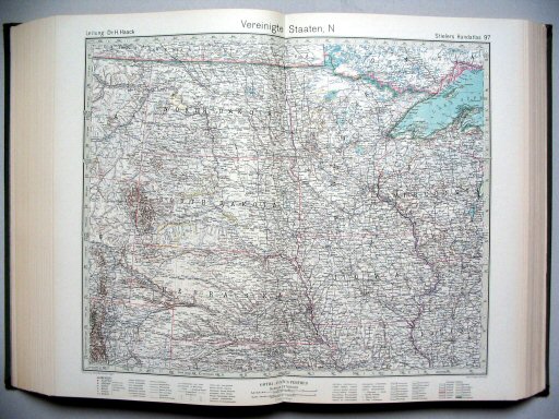 Stielers Hand-Atlas, 1945
97. Vereinigte Staaten, N
Verenigde Staten, N / United States N
(1942,9 / XII 35)