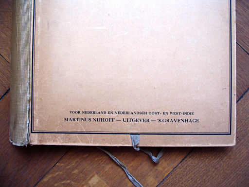 Stieler grand atlas de géographie moderne
Voorkant verzamelmap (detail) / Portfolio front cover (detail)
