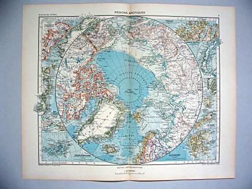 Stieler grand atlas de géographie moderne
2. Régions arctiques (1939)
Noordpoolgebied / Arctic Regions