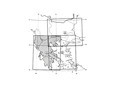 Stieler grand atlas de géographie moderne
Bladwijzer Bulgarije, Griekenland / Sheet index Bulgaria, Greece