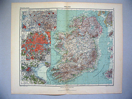 Stieler grand atlas de géographie moderne
31. Ireland (1935)
Ierland
