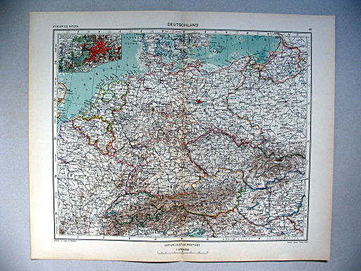 Stieler grand atlas de géographie moderne
45. Deutschland (1937)
Duitsland / Germany