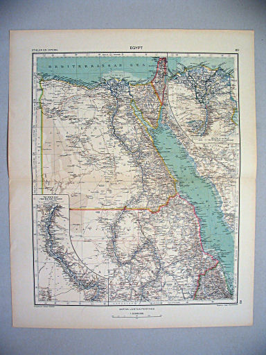 Stieler grand atlas de géographie moderne
80. Egypt (1935)
Egypte / Egypt