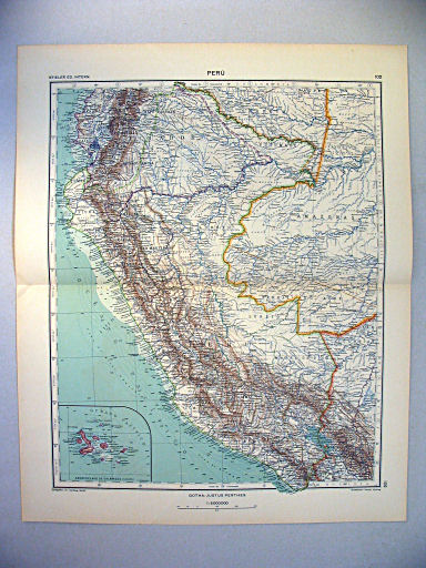 Stieler grand atlas de géographie moderne
102. Perú (1935)
Peru