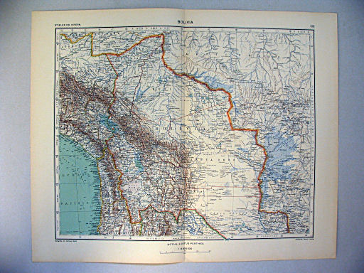 Stieler grand atlas de géographie moderne
103. Bolivia (1935)
Bolivia