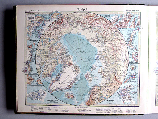 Stielers Hand-Atlas (1942)
3. Nordpol