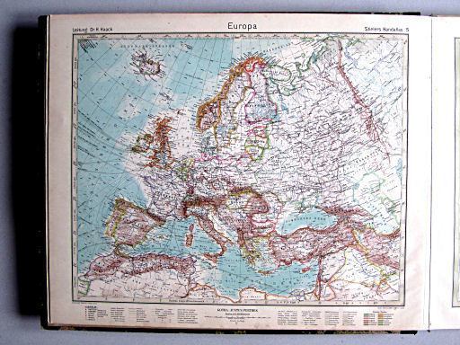 Stielers Hand-Atlas (1942)
5. Europa