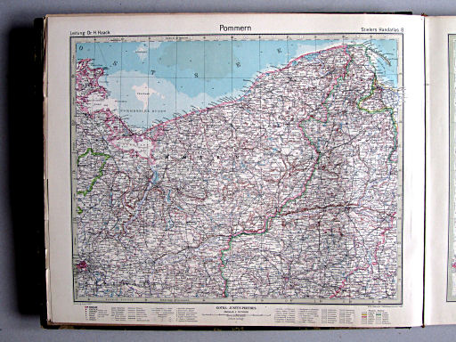 Stielers Hand-Atlas (1942)
8. Pommern