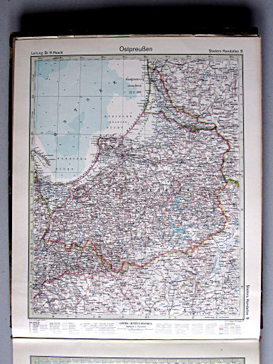 Stielers Hand-Atlas (1942)
9. Ostpreußen