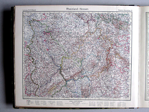 Stielers Hand-Atlas (1942)
11. Rheinland - Hessen