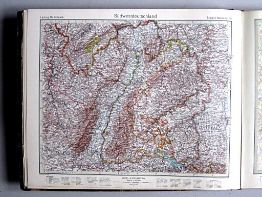 Stielers Hand-Atlas (1942)
14. Südwestdeutschland