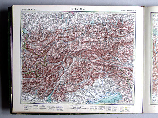 Stielers Hand-Atlas (1942)
17. Tiroler Alpen