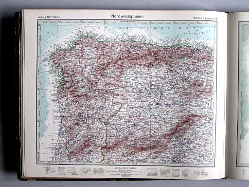 Stielers Hand-Atlas (1942)
24. Nordwestspanien