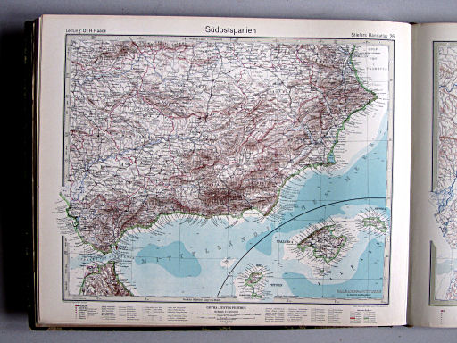 Stielers Hand-Atlas (1942)
26. Südostspanien