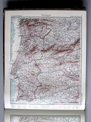 Stielers Hand-Atlas (1942)
27. Portugal