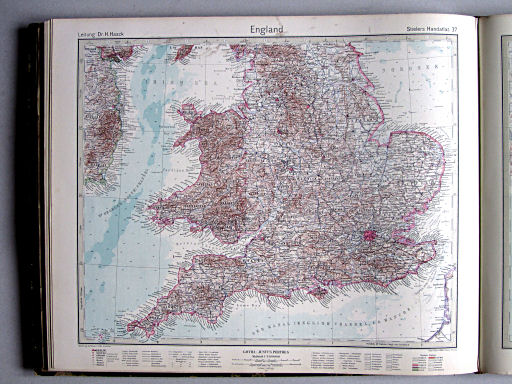 Stielers Hand-Atlas (1942)
37. England