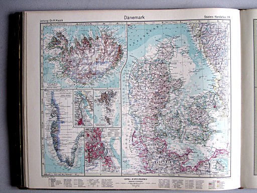 Stielers Hand-Atlas (1942)
39. Dänemark