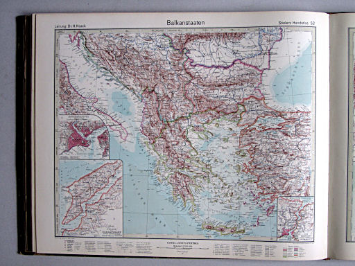 Stielers Hand-Atlas (1942)
52. Balkanstaaten