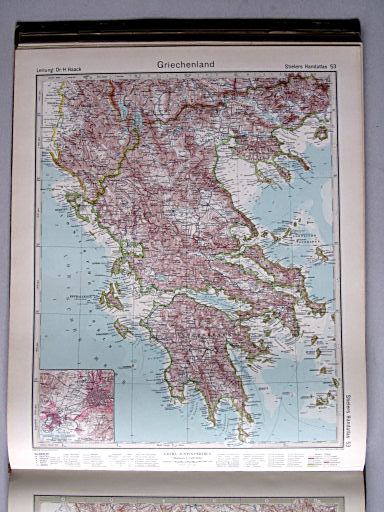 Stielers Hand-Atlas (1942)
53. Griechenland
