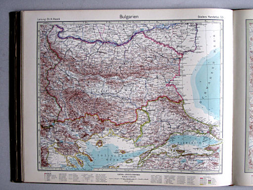 Stielers Hand-Atlas (1942)
55. Bulgarien