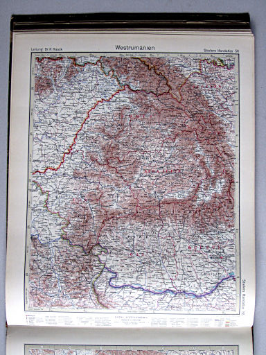 Stielers Hand-Atlas (1942)
56. Westrumänien