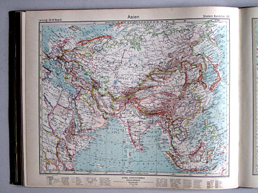 Stielers Hand-Atlas (1942)
62. Asien