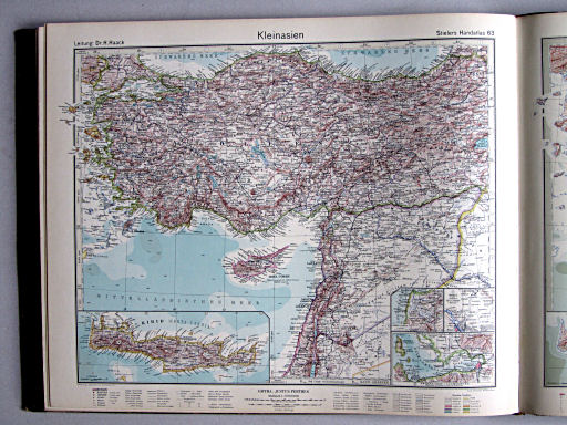 Stielers Hand-Atlas (1942)
63. Kleinasien