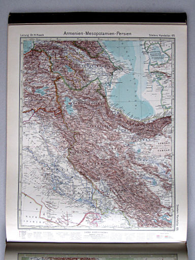 Stielers Hand-Atlas (1942)
65. Armenien - Mesopotamien - Persien