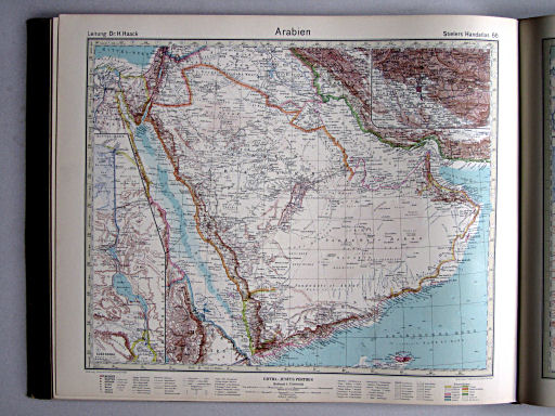 Stielers Hand-Atlas (1942)
66. Arabien