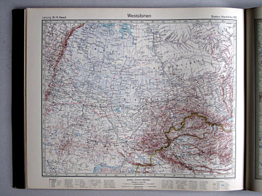 Stielers Hand-Atlas (1942)
68. Westsibirien