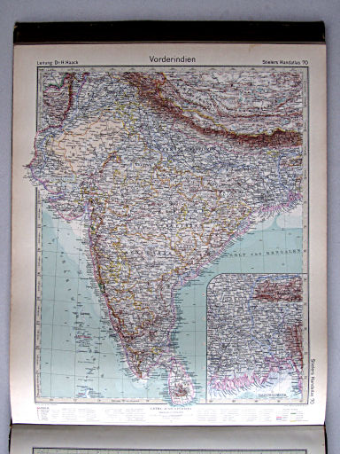 Stielers Hand-Atlas (1942)
70. Vorderindien