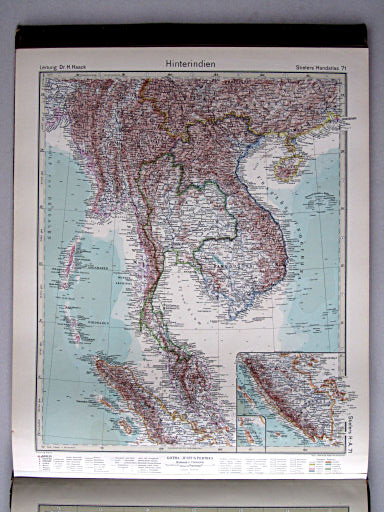 Stielers Hand-Atlas (1942)
71. Hinterindien