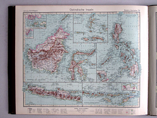 Stielers Hand-Atlas (1942)
73. Ostindische Inseln