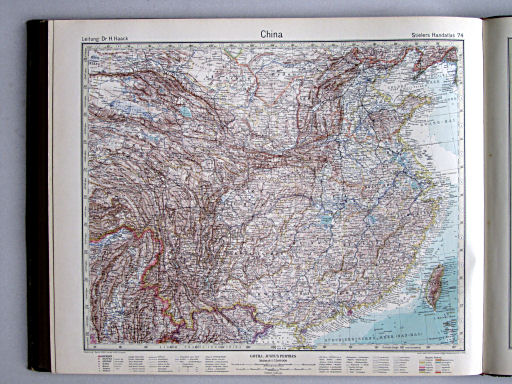 Stielers Hand-Atlas (1942)
74. China