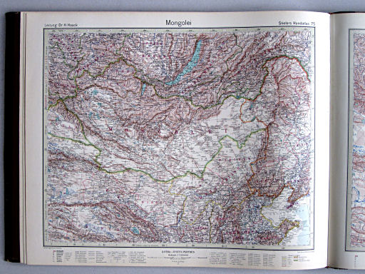 Stielers Hand-Atlas (1942)
75. Mongolei