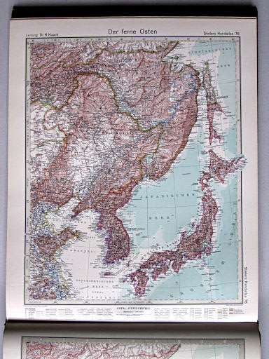 Stielers Hand-Atlas (1942)
76. Der ferne Osten