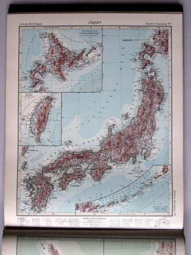 Stielers Hand-Atlas (1942)
77. Japan