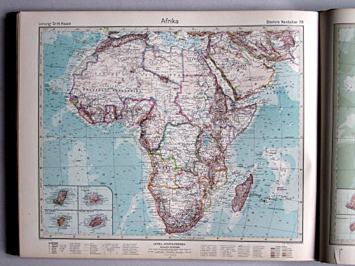 Stielers Hand-Atlas (1942)
78. Afrika