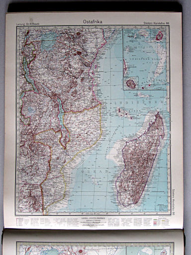 Stielers Hand-Atlas (1942)
86. Ostafrika