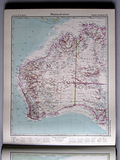 Stielers Hand-Atlas (1942)
89. Westaustralien