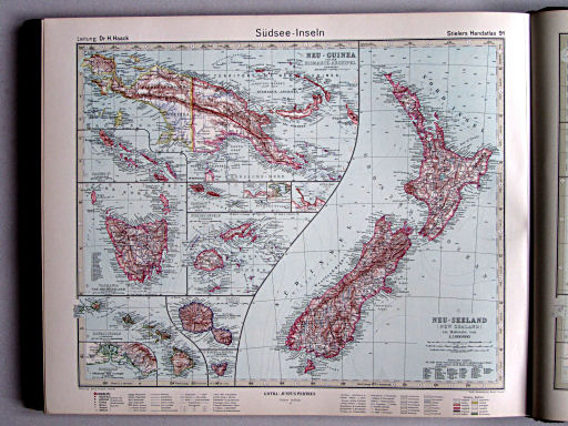 Stielers Hand-Atlas (1942)
91. Südsee-Inseln