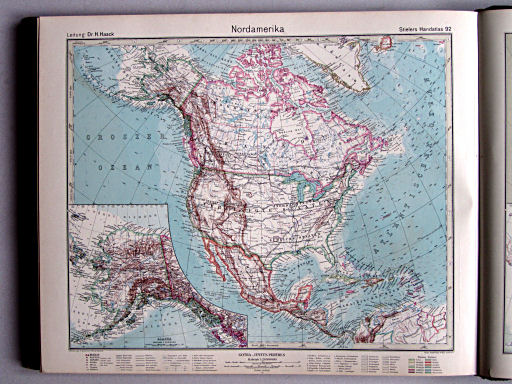 Stielers Hand-Atlas (1942)
92. Nordamerika