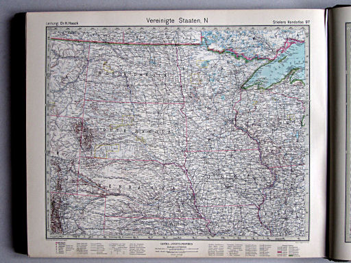 Stielers Hand-Atlas (1942)
97. Vereinigte Staaten, N