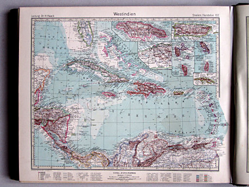 Stielers Hand-Atlas (1942)
102. Westindien