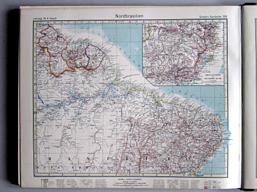 Stielers Hand-Atlas (1942)
106. Nordbrasilien