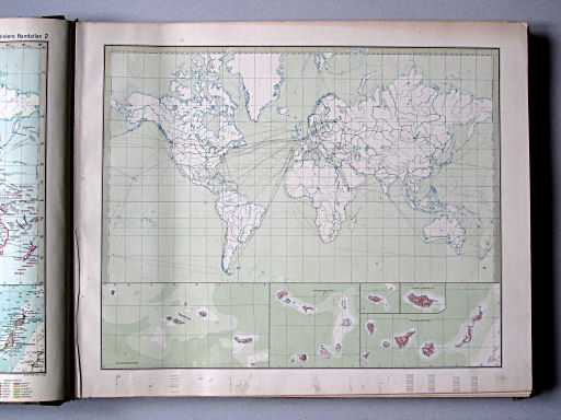 Stielers Hand-Atlas, Studienausgabe
2. Weltkarte