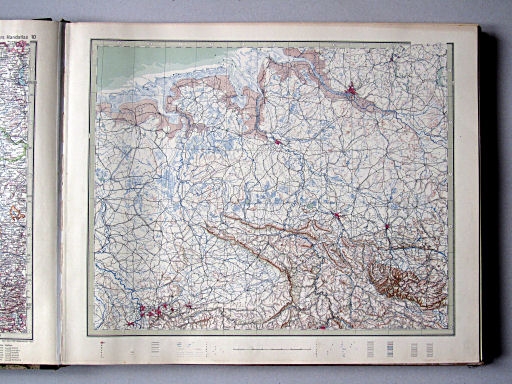 Stielers Hand-Atlas, Studienausgabe
10. Oldenburg - Hannover - Westfalen