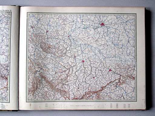 Stielers Hand-Atlas, Studienausgabe
12. Mitteldeutschland